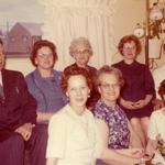 Frank Held's wife Anna with her children,  Ida, Clarence, Alma, Selma, Alberta, Oliver and Dorothy.